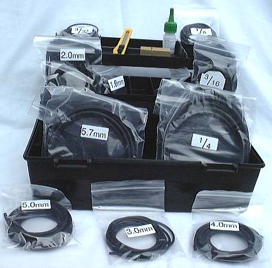 More info on 16 Sizes O-Ring Splicing Kit (Nitrile)